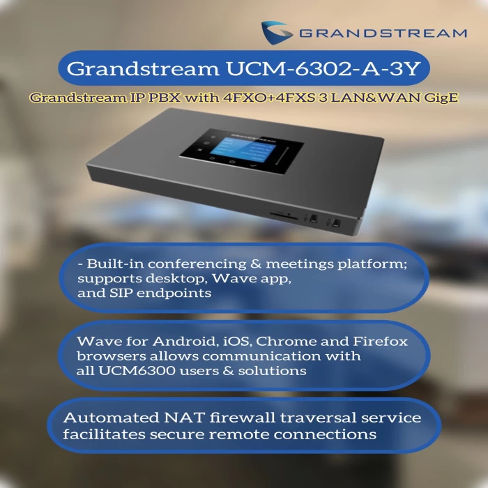 Grandstream UCM-6302-A-3Y